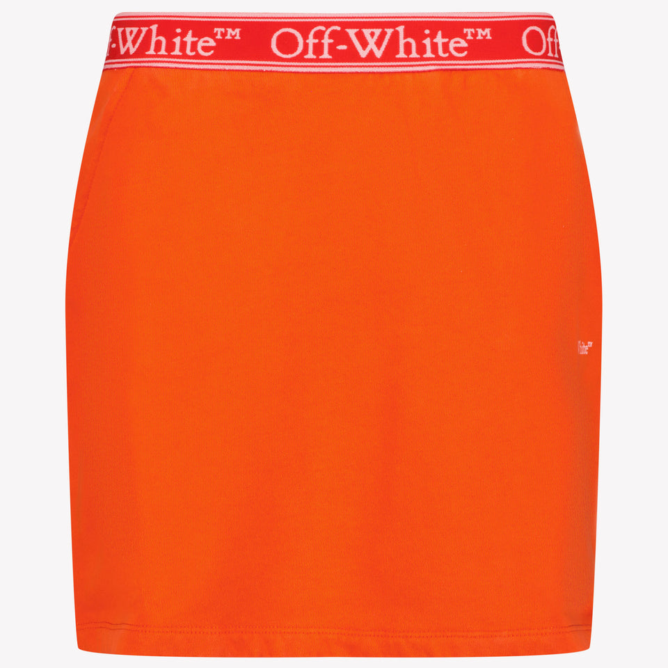 Off-White Kind Mädchen Rock Rot