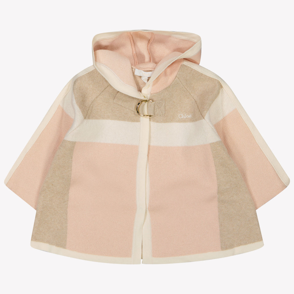 Chloé baby girls between jacket Light Pink