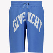Givenchy niños pantalones pantalones cortos azules