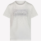 Versace Unisex Maglietta Bianco