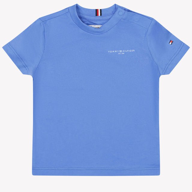 Tommy Hilfiger Bambino Unisex maglietta Blu Cobalto