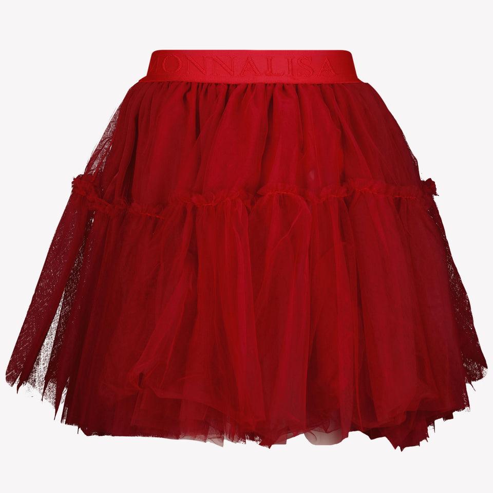 MonnaLisa Chicas Falda Rojo