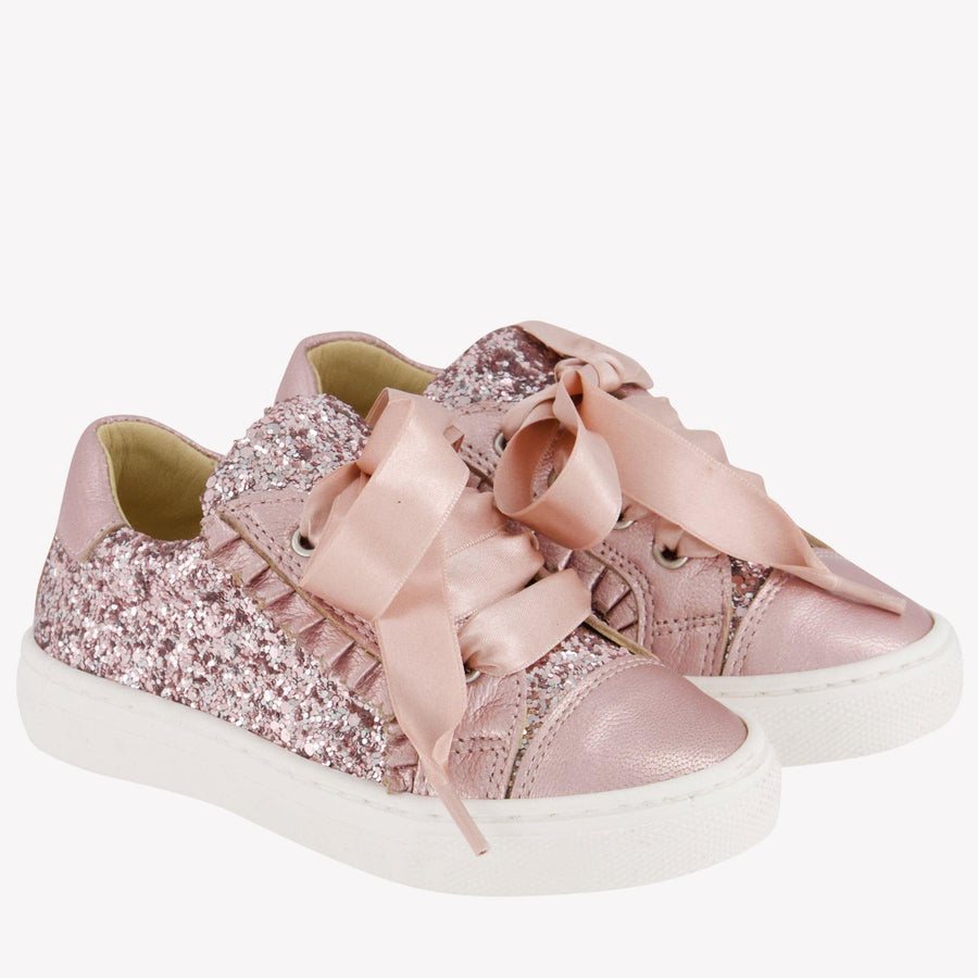 Andanines Mädchen Sneakers Hellrosa