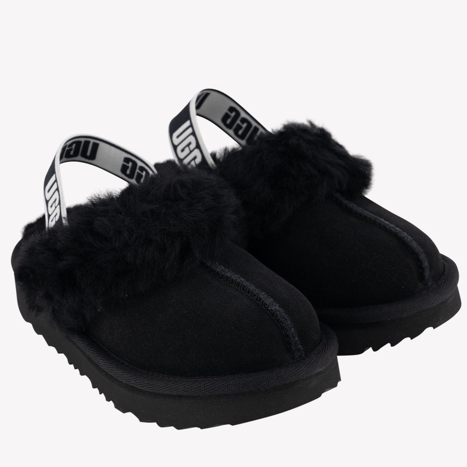 UGG Unisex Pantoffeln Schwarz