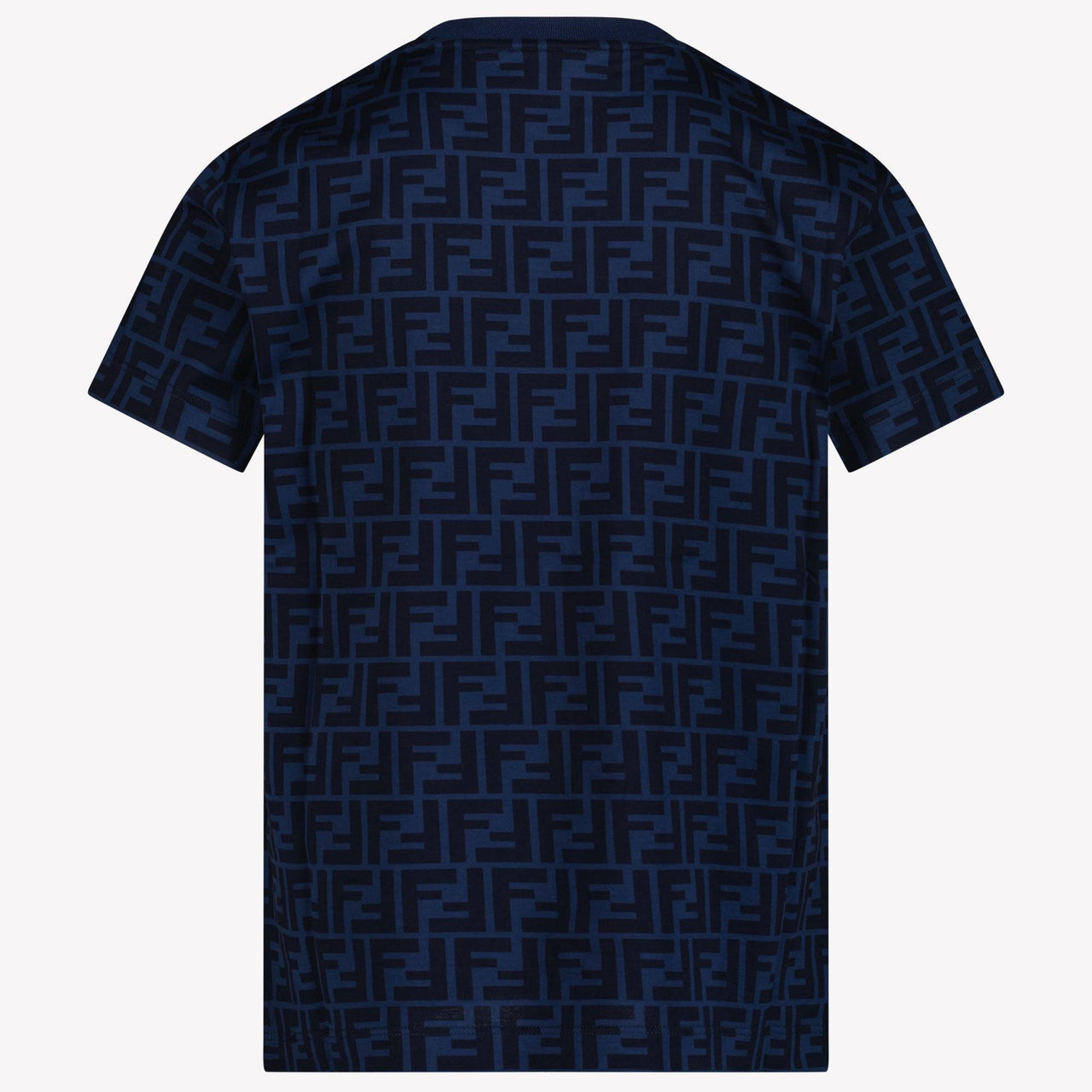 Fendi Ragazzo Unisex Maglietta dentro Navy