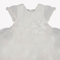 MonnaLisa Baby Mädchen Kleid Grauweiß