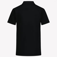 Burberry Enfants Johane Garçons Polo Noir