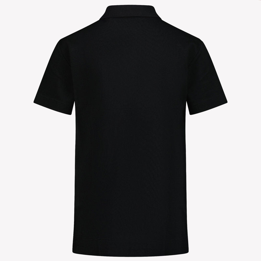 Burberry Bambini di Johane Ragazzi Polo Nero