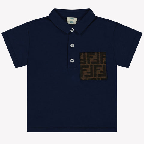 Fendi Baby boys polo in Navy