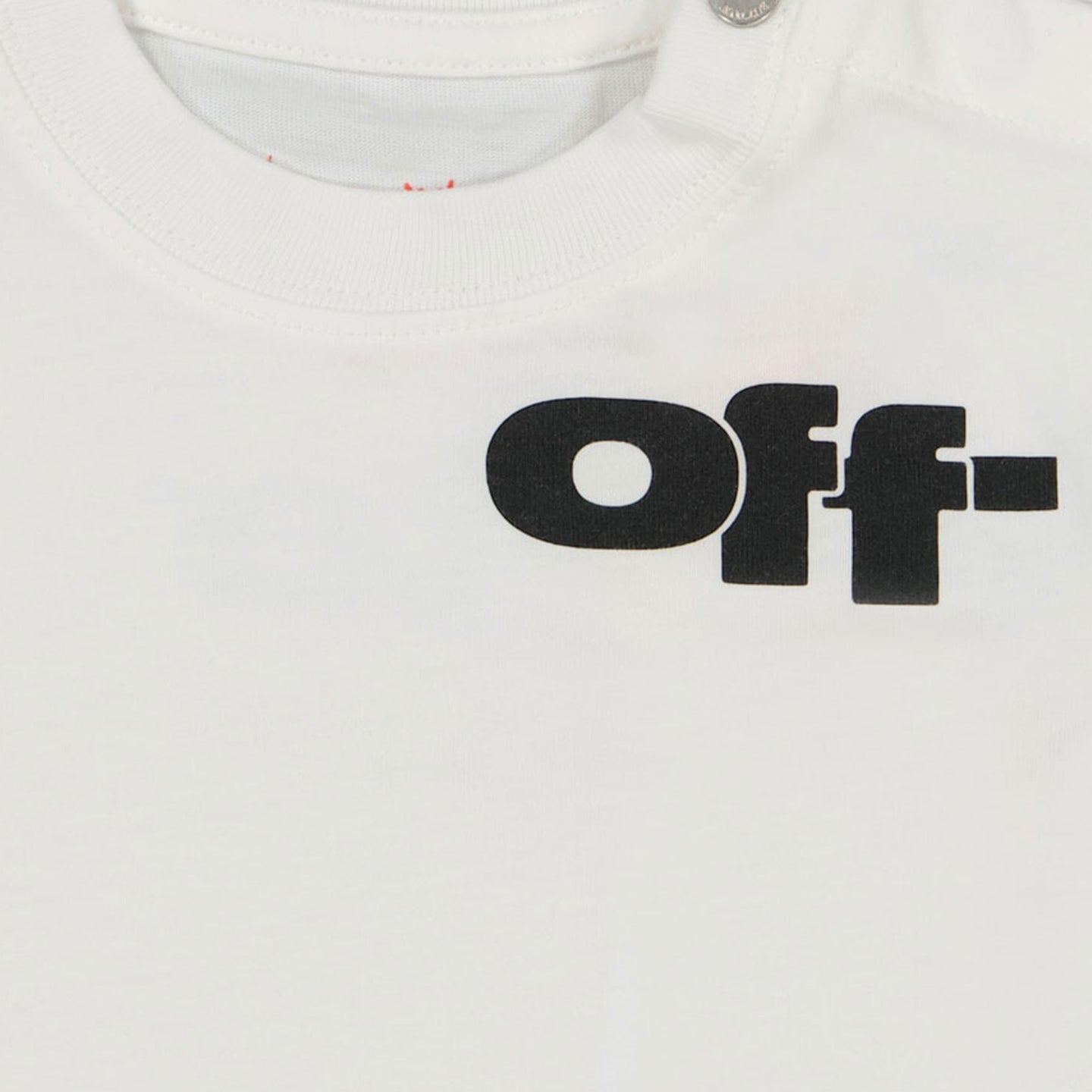 Off-White Bebé Chicos Camiseta en Blanco