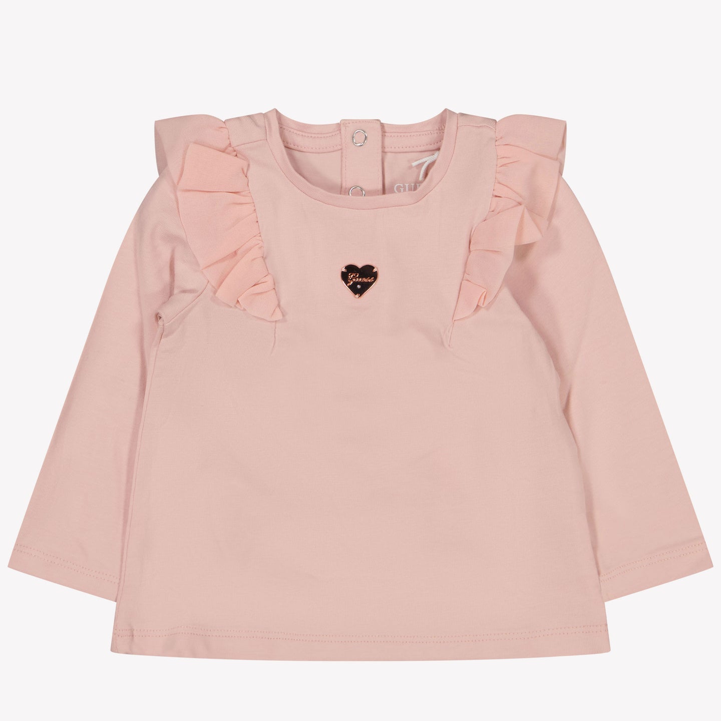 Guess Bébé Filles T-shirt Rose Léger