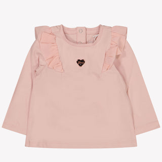 Guess Bambino Ragazze maglietta Rosa Chiaro