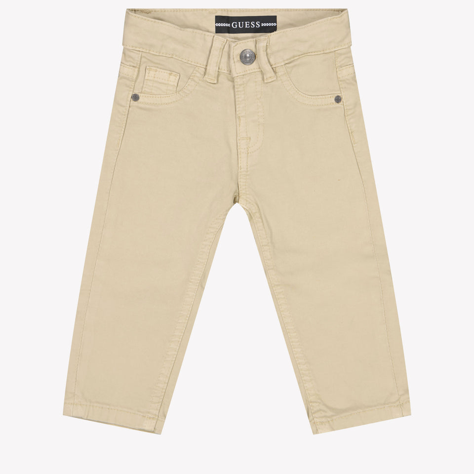 Guess Pantalones de niños Baby Beige