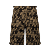 Pantalones cortos de niños fendi marrón