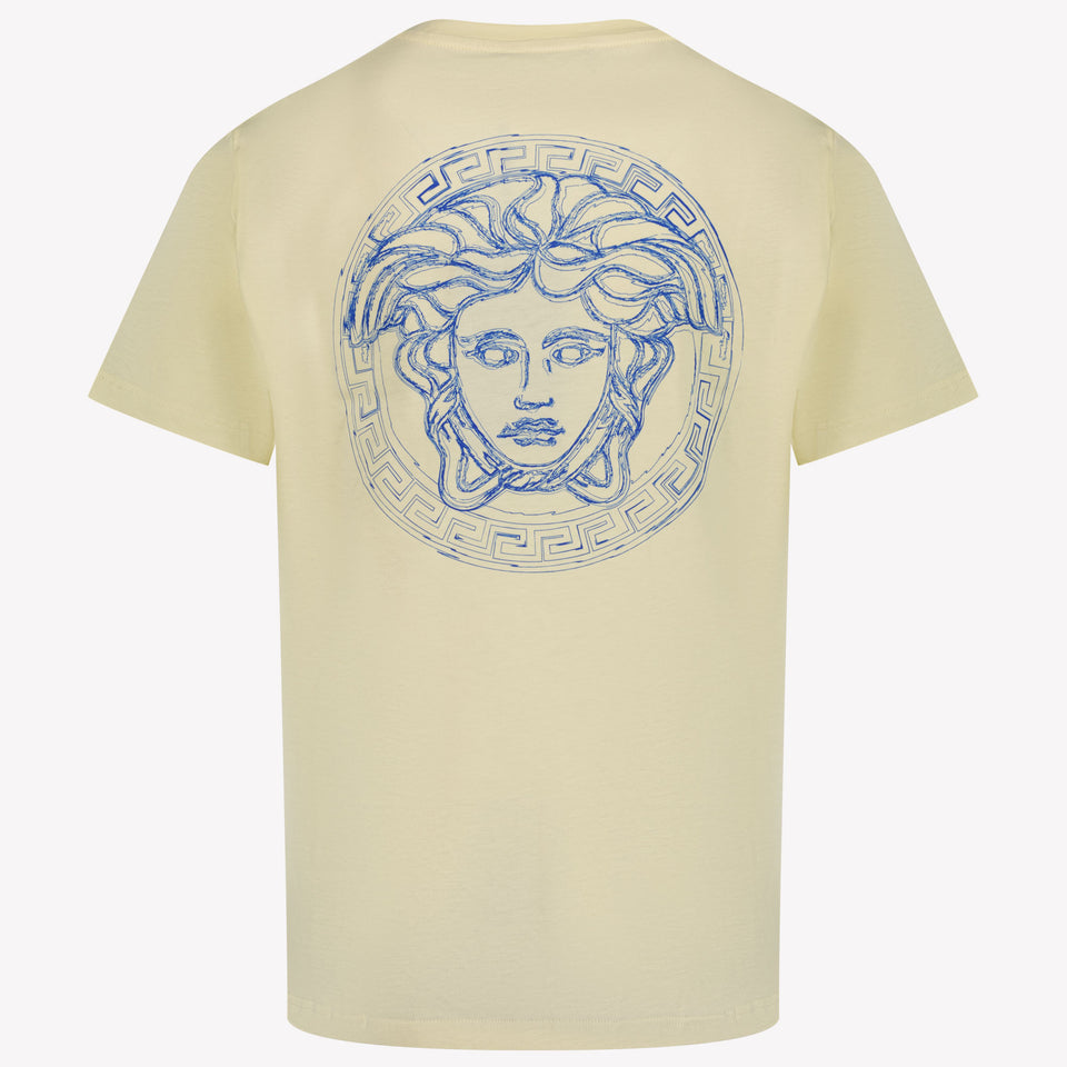 Versace Enfant Garçons T-shirt Jaune