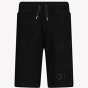 Givenchy niños pantalones cortos negros