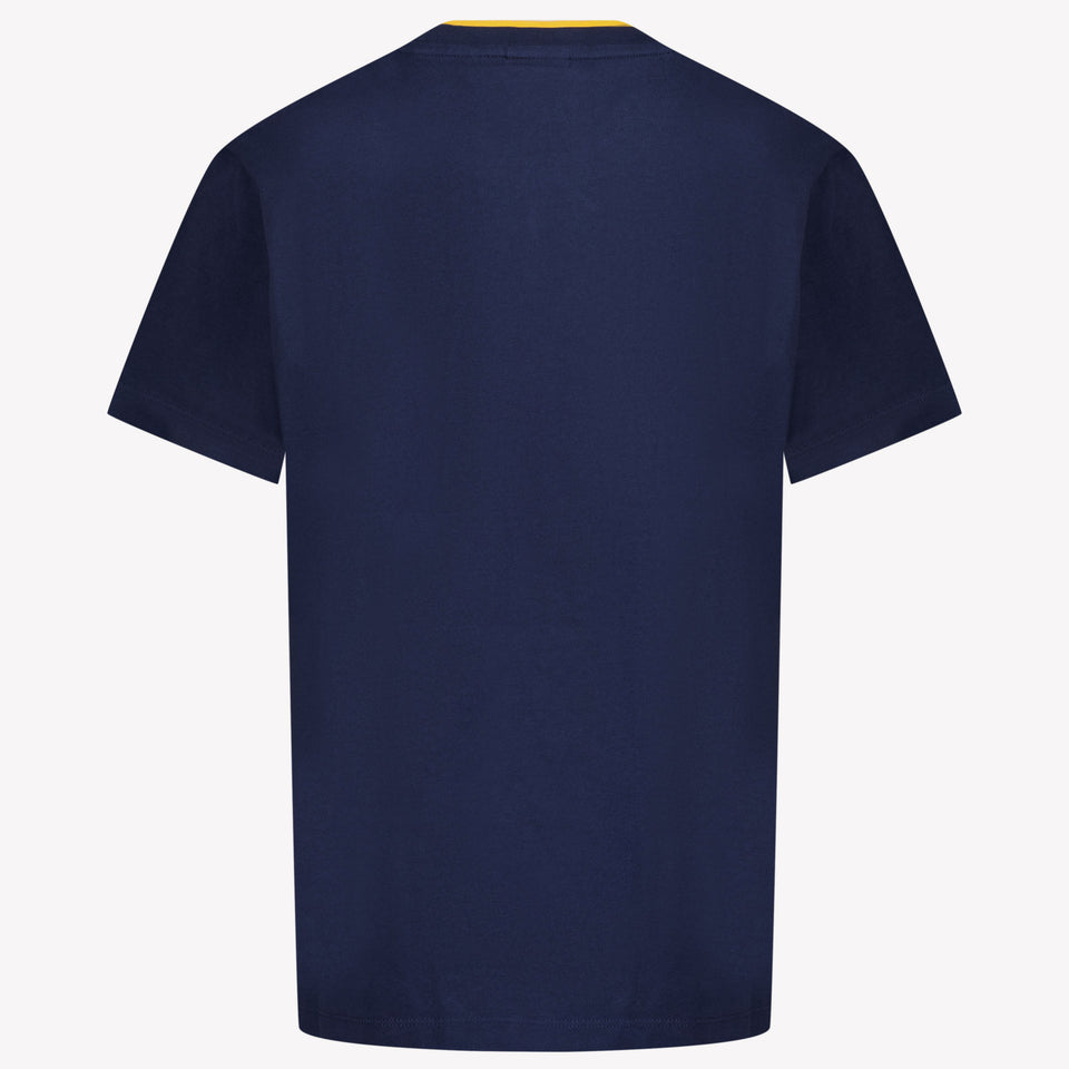 Off-White Kinder Jongens T-Shirt In Navy