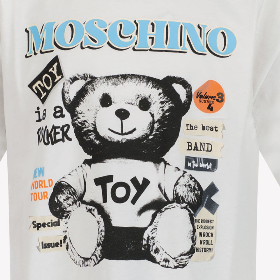 Moschino Unisex T-shirt Off White