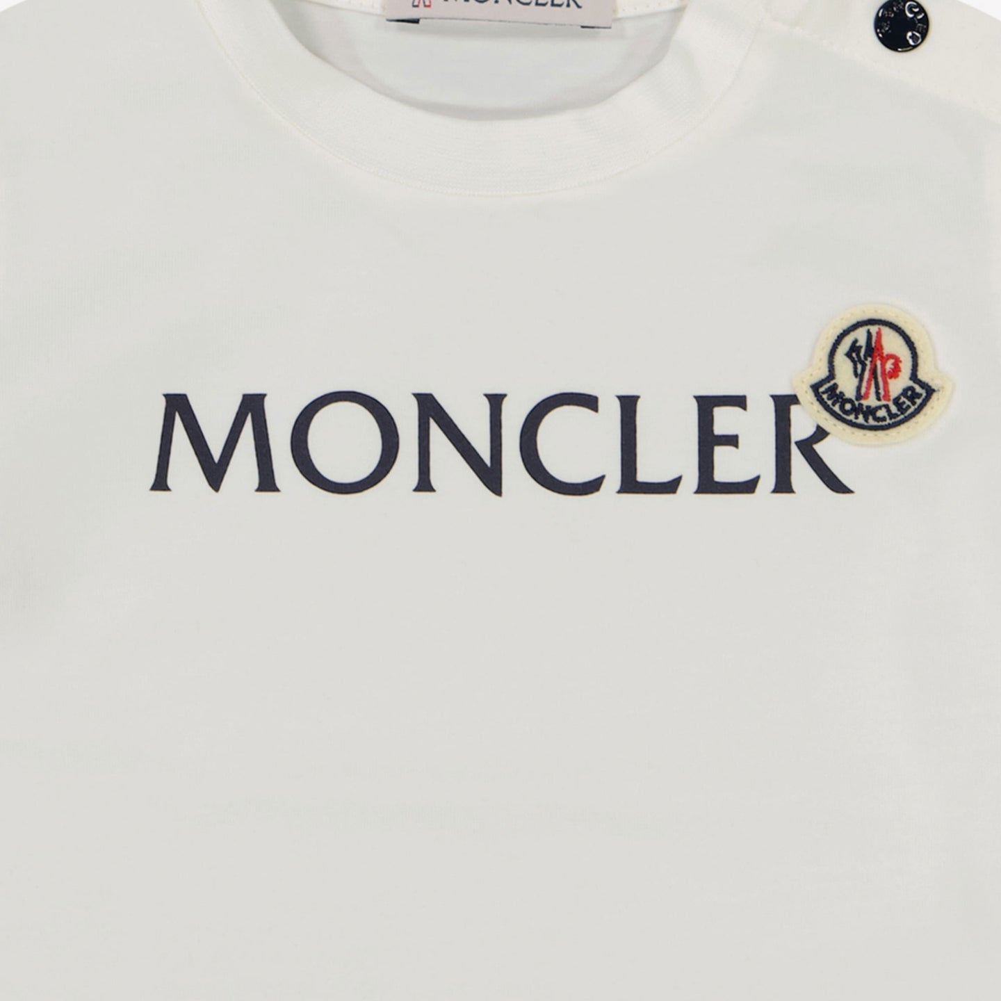 Moncler Bébé Garçons T-shirt Blanc