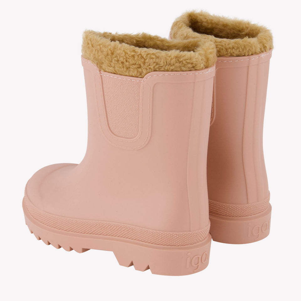 Igor Tokio unisex botas rosa claro