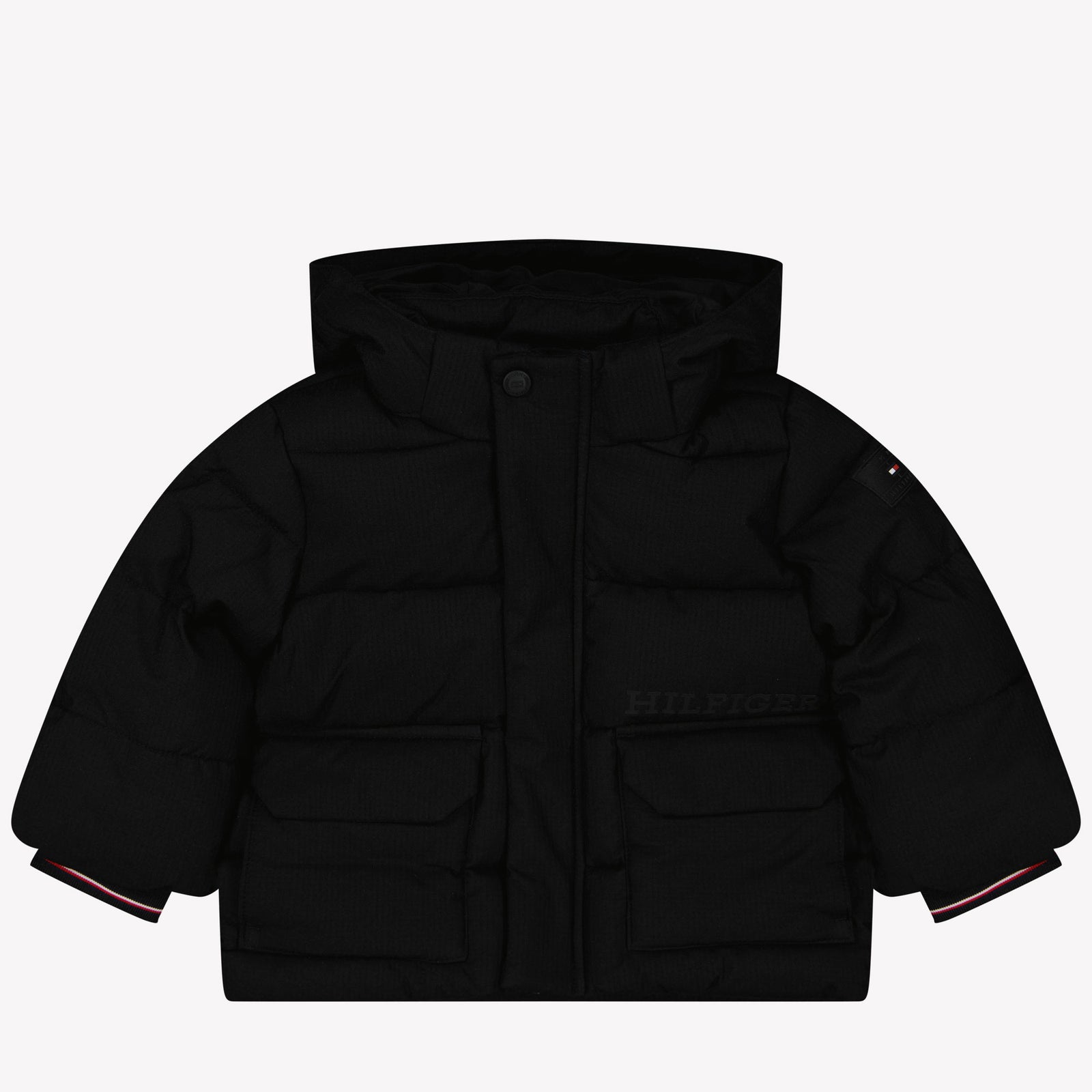 Tommy Hilfiger Bébé Garçons Manteau d'hiver Noir