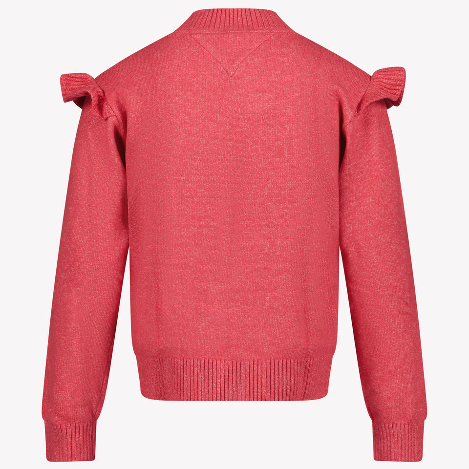 Tommy Hilfiger Girls sweater Fuchsia