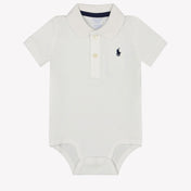 Ralph Lauren Bebé Chicos Bodper en Blanco