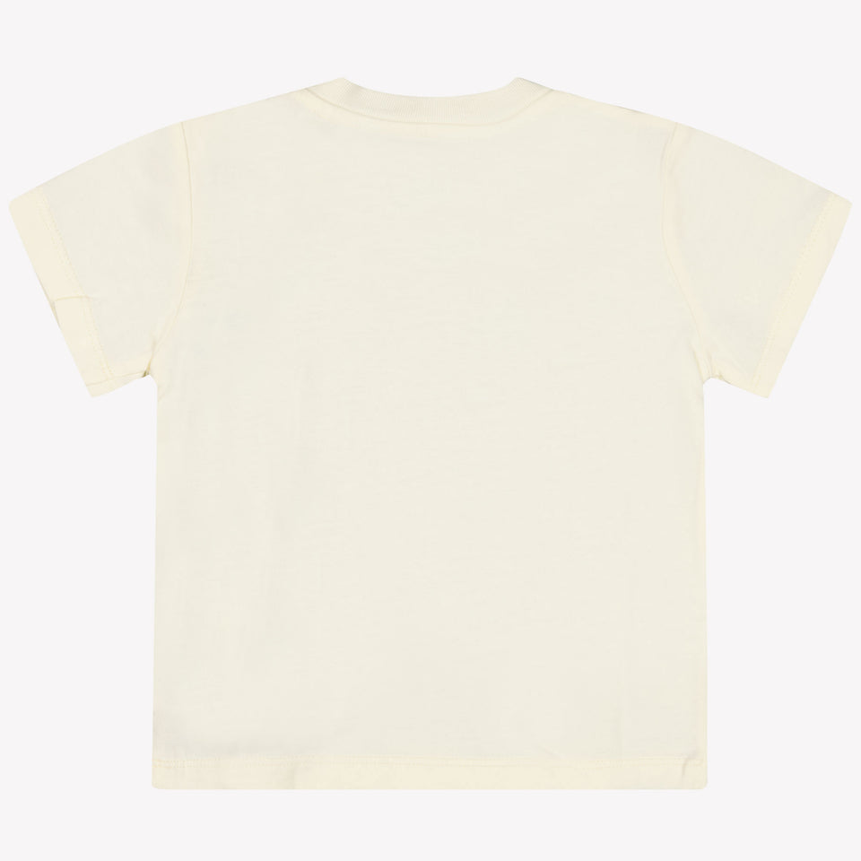 Palm Angels Bébé Garçons T-shirt en blanc