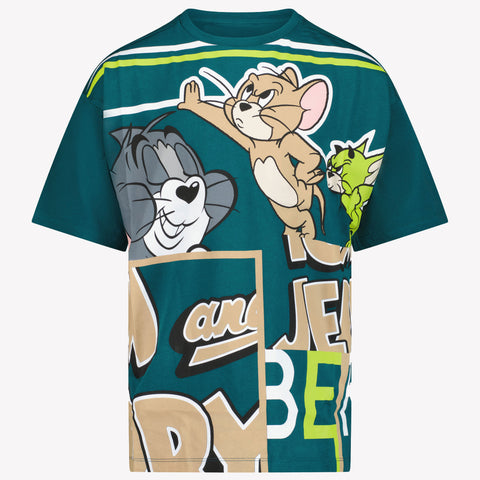 Iceberg Enfant Garçons T-shirt Vert