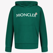 Moncler Kinder Unisex -Pullover in Grün