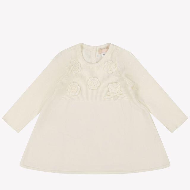 Liu Jo baby Chicas Vestido Blanco Roto