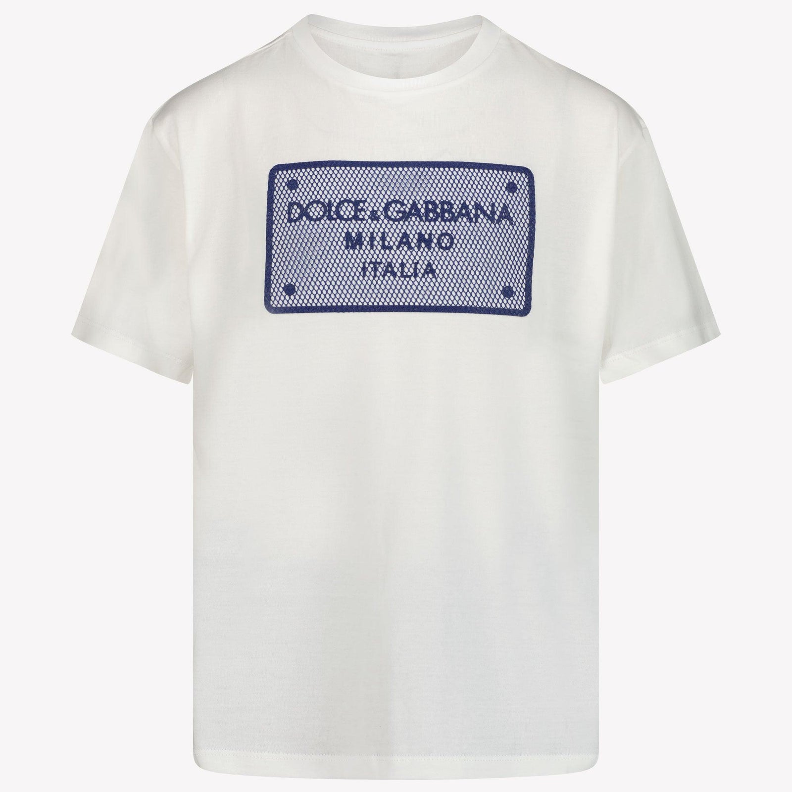 Dolce & Gabbana Kinderjungen im T-Shirt Weiß