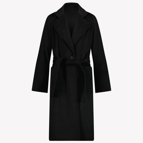 MAX&Co Kinder Mädchen Wintermantel Schwarz