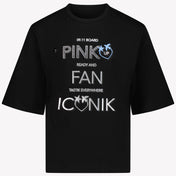 Pinko Mädchen T-Shirt Schwarz