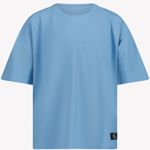 Calvin Klein Kinder Jongens T-shirt Blauw 4Y