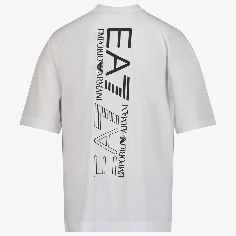 EA7 Chicos Camiseta Blanco