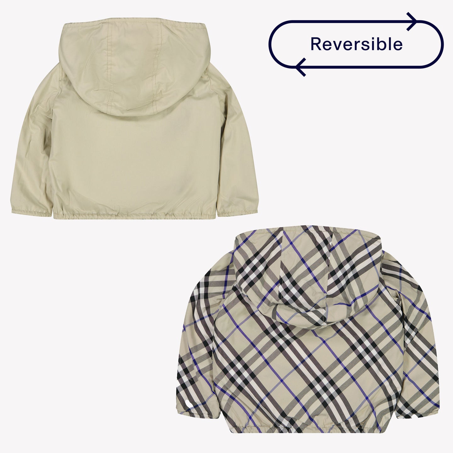 Burberry Bebé unisex entre beige ligero de abrigo