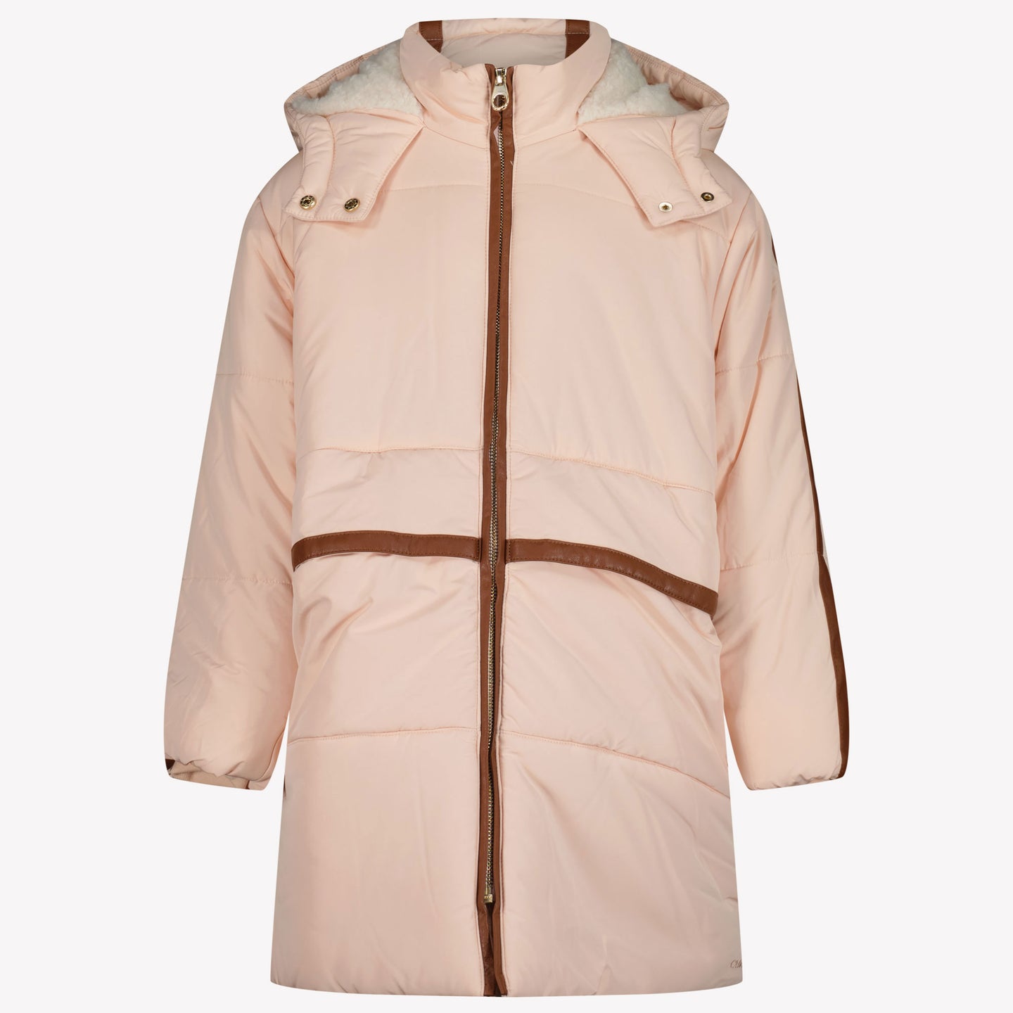 Chloé Mädchen Winterjacke Hellrosa