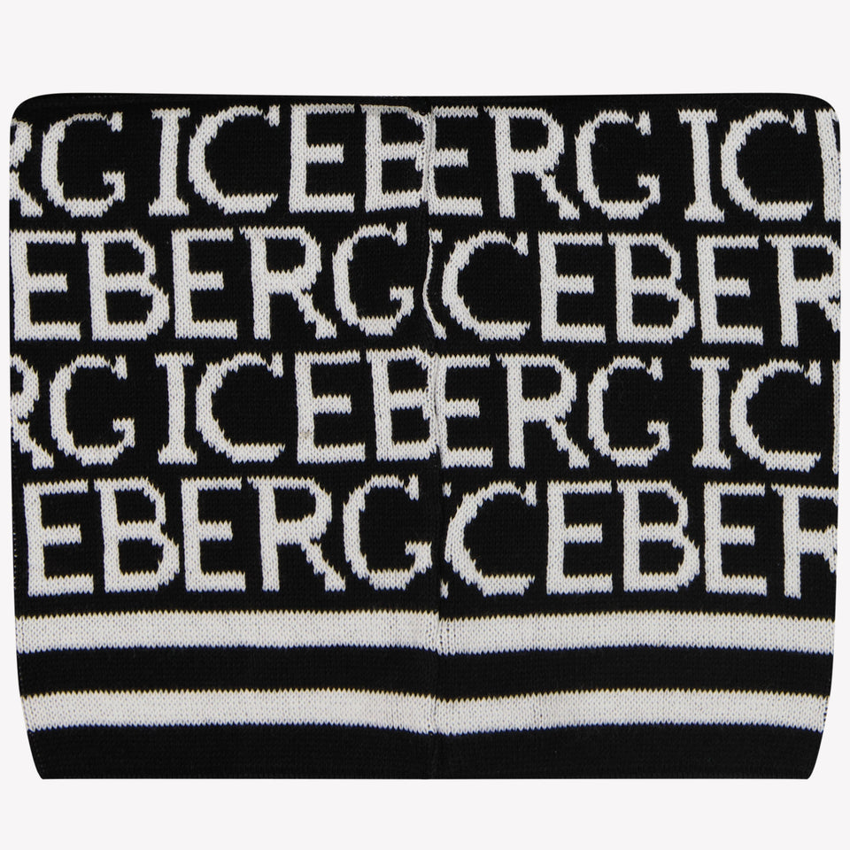 Iceberg Enfant Garçons Foulard Noir