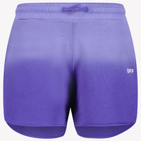 Off-White Kinder Mädchen Shorts Lila
