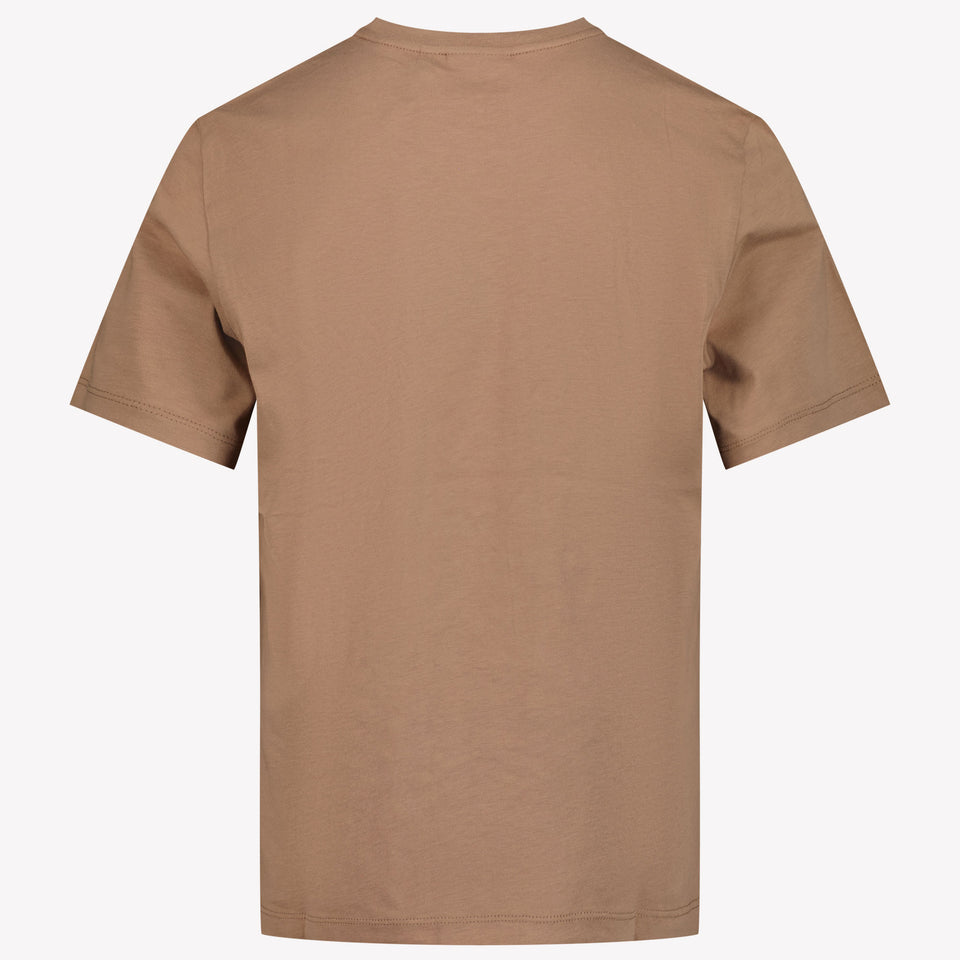 EA7 Chicos Camiseta Camel