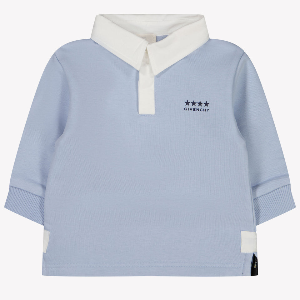 Givenchy Baby Jungen Polo Hellblau