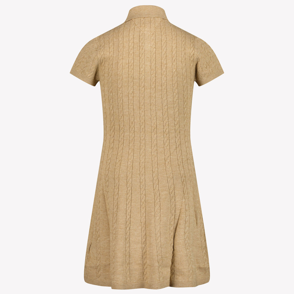 Tommy Hilfiger Niño Chicas Vestido Camel