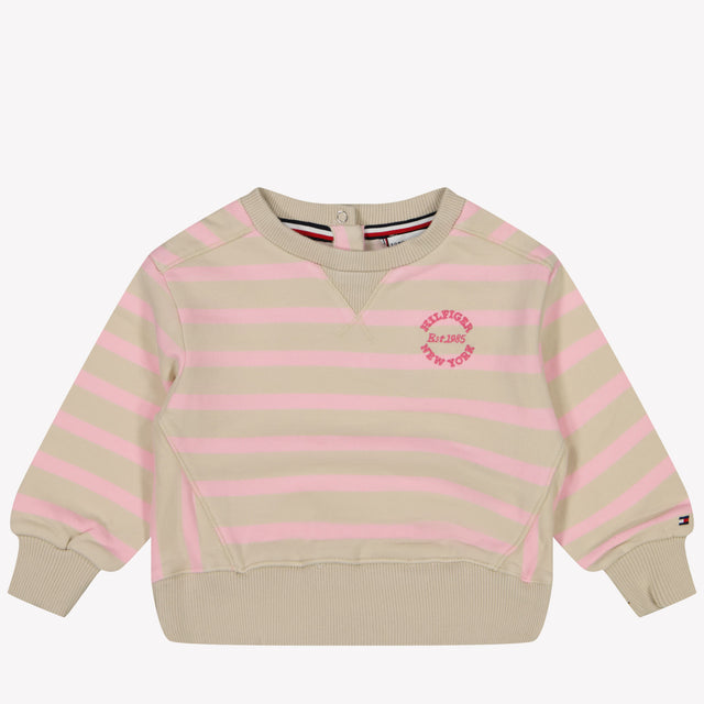 Tommy Hilfiger Bambino Ragazze Maglione Rosa