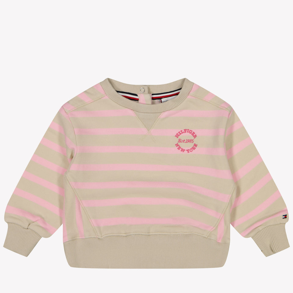 Tommy Hilfiger Bambino Ragazze Maglione Rosa