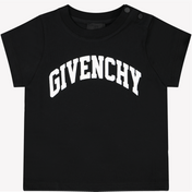 Camiseta de givenchy baby boys negro