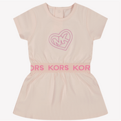 Michael Kors Baby Girls klär ljusrosa
