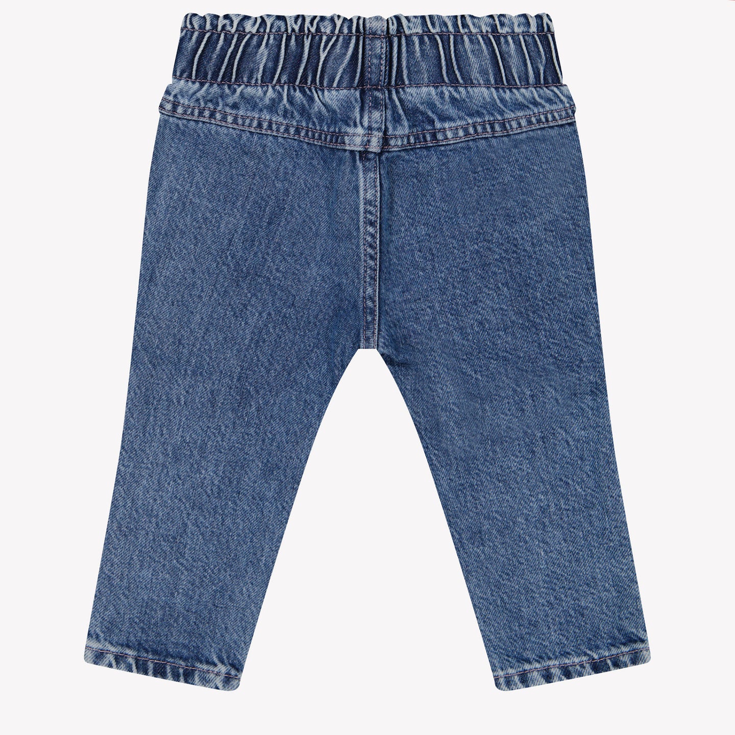 Guess Bébé Filles Jeans Bleu Clair