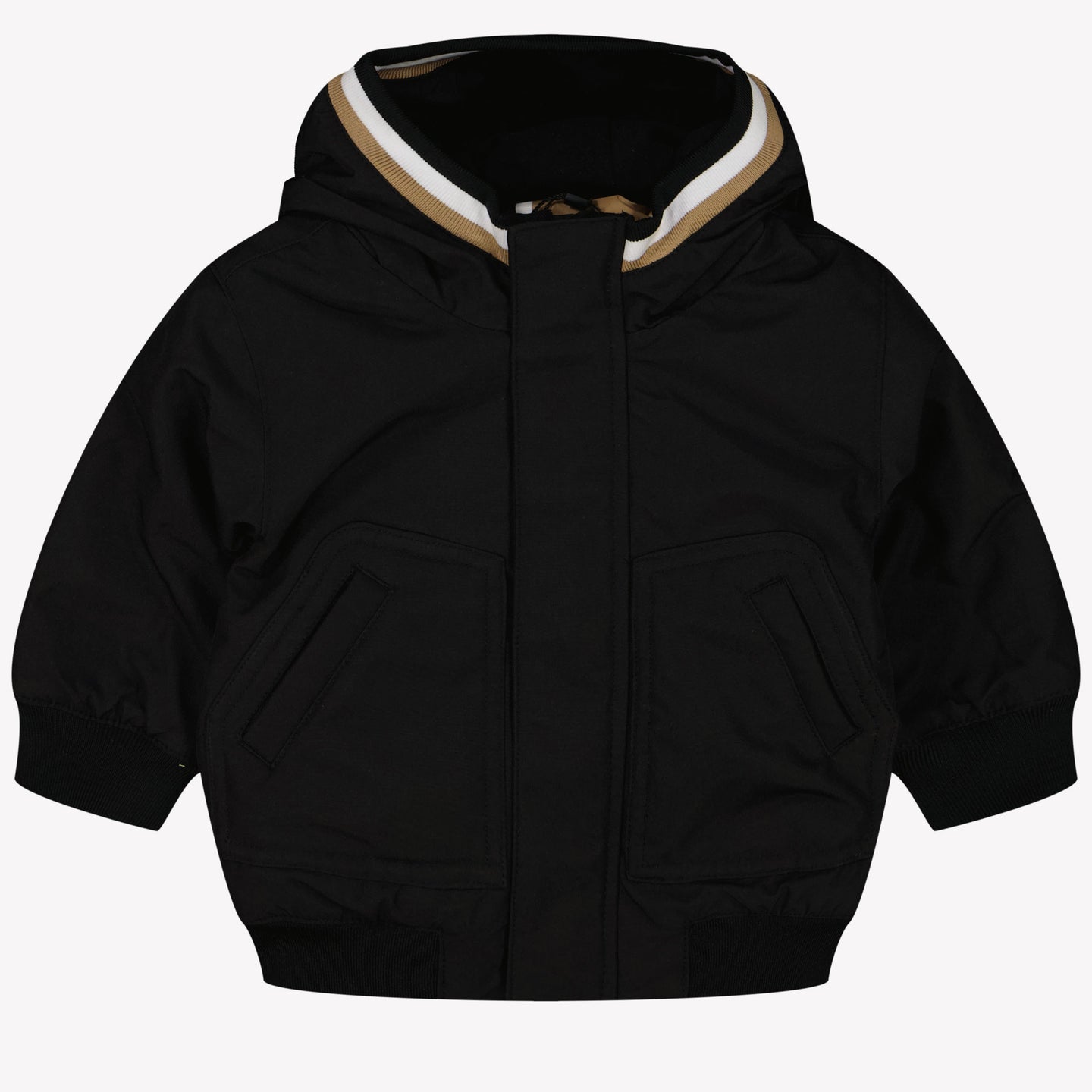 Boss Baby Boys Winter Chaqueta Negra