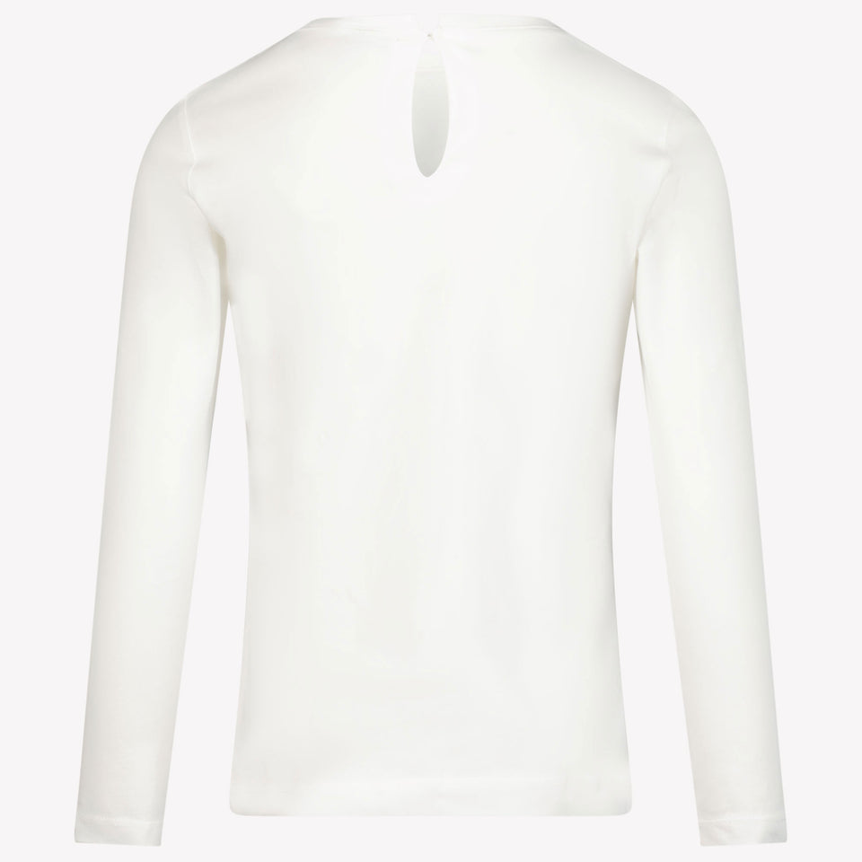 MonnaLisa Chicas Camiseta Blanco Roto